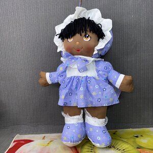 Vintage 1992 NEW  Dolly Mine  Forever Doll Soft Cloth Yarn